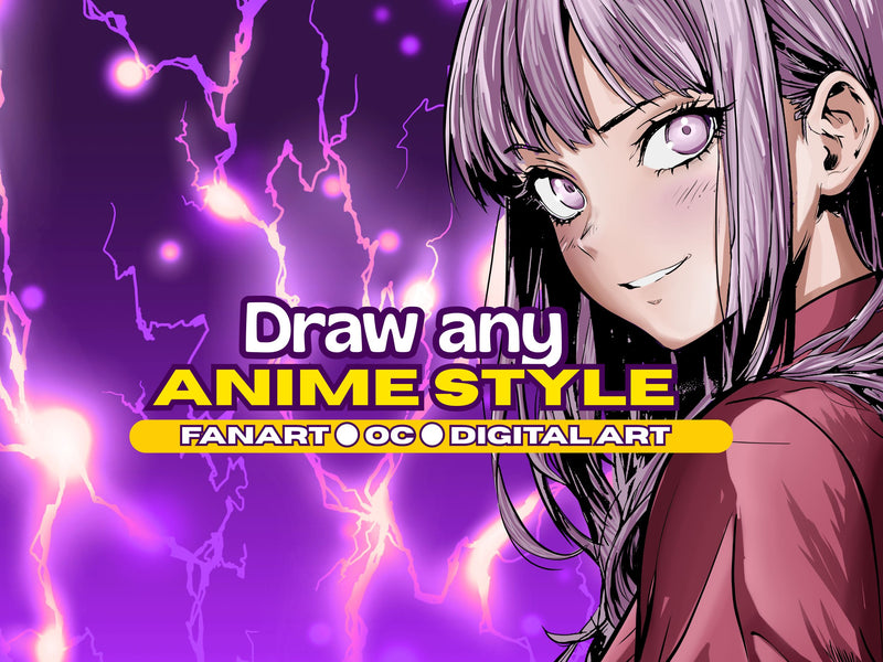 Art commissions in any Anime style
