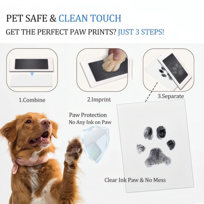 Pet Paw Print Inkless Kit