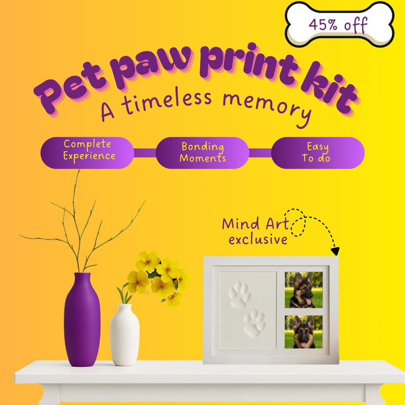 Pet Paw Print Kit  | Regular or Deluxe kit